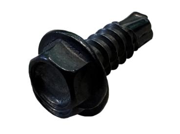 Selbstbohr-Schrauben V2A 3,5mm x 13mm BLACK