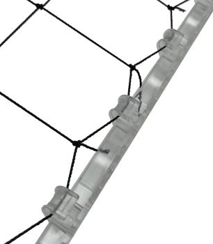 Fix-a-Net Netzschiene transparent LARGE f. 50/50 Netze