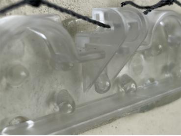 Fix-a-Net Netzschiene transparent LARGE f. 50/50 Netze