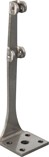 WIREX® Monohalter V4A 1-rh mit Unterflugschutz