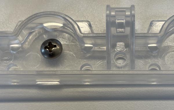 Fix-a-Net Netzschiene transparent LARGE f. 50/50 Netze