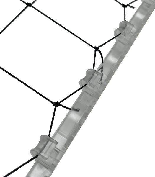 Fix-a-Net Netzschiene transparent LARGE f. 50/50 Netze